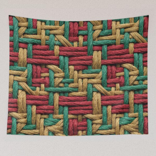 Item preview, Rhythmic Woven Thread Texture Acoustic Art designed and sold by Designial.