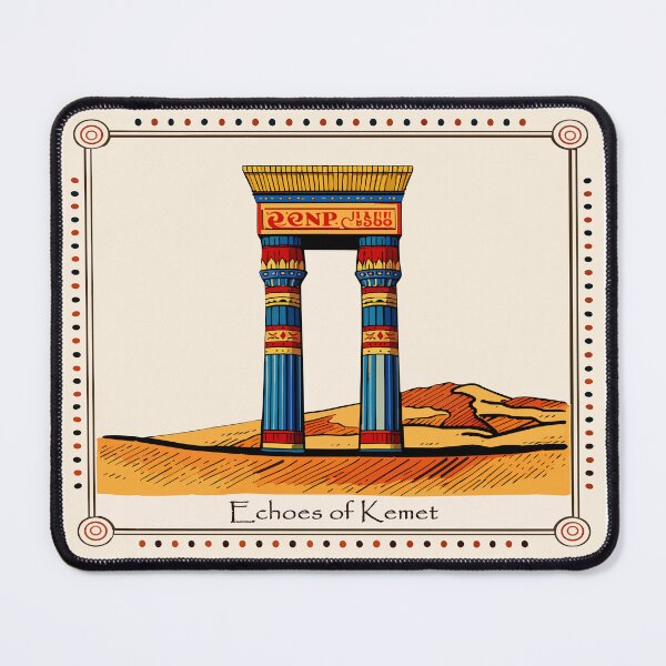 Item preview, Kamet – Ancient Desert Gate Illustration designed and sold by zoliartdesign.