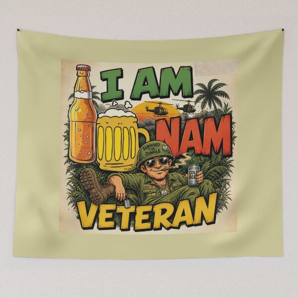 Item preview, I'm a Beer-nam Veteran, T-shirts for brewers designed and sold by LaModaLoKa01.