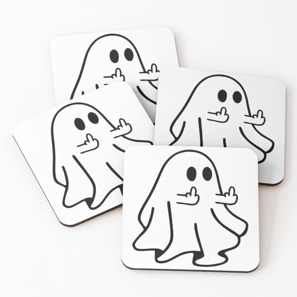 Item preview, Funny Ghosts Flipping Off designed and sold by alex-oliveira.