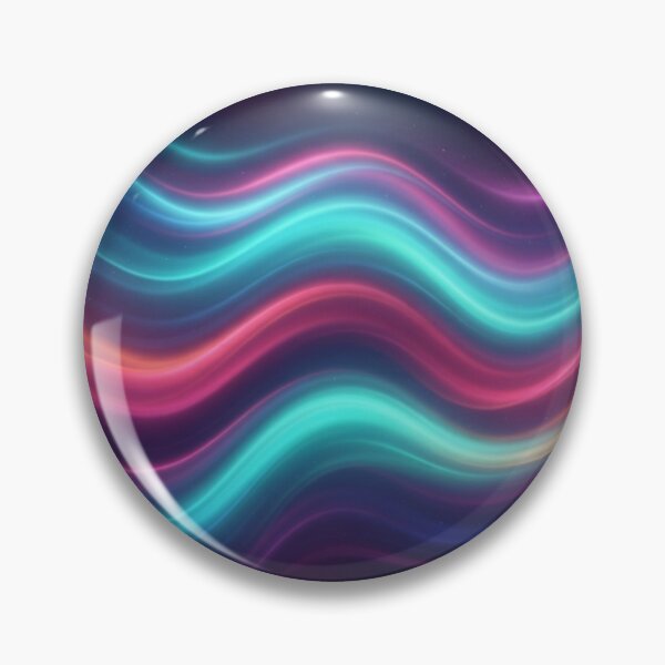 Item preview, Vibrant Glowing Neon Wave Motion Pattern designed and sold by Owcomm.