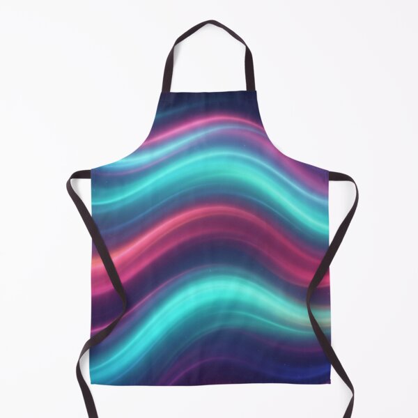 Item preview, Vibrant Glowing Neon Wave Motion Pattern designed and sold by Owcomm.