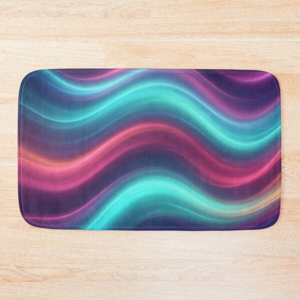 Item preview, Vibrant Glowing Neon Wave Motion Pattern designed and sold by Owcomm.