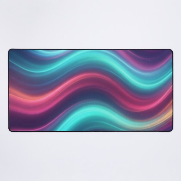 Item preview, Vibrant Glowing Neon Wave Motion Pattern designed and sold by Owcomm.