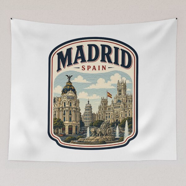 Item preview, Madrid - Spain designed and sold by GoodOldVintage.