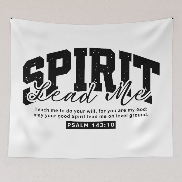 Item preview, Spirit Lead Me - Bible verse  designed and sold by MoriaStore.