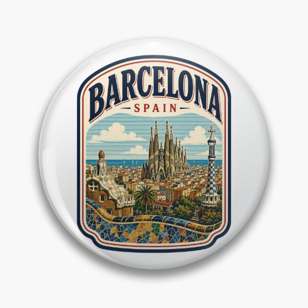 Item preview, Barcelona - Spain designed and sold by GoodOldVintage.
