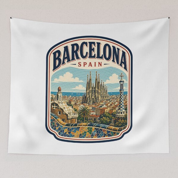 Item preview, Barcelona - Spain designed and sold by GoodOldVintage.