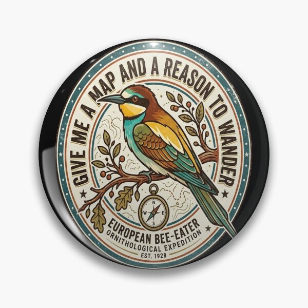 Item preview, European Bee-eater Give Me A Map And A Reason To Wander designed and sold by Max Store.