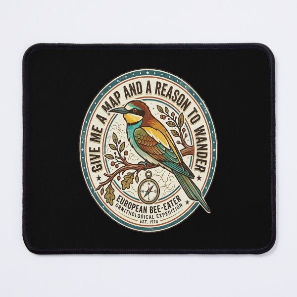Item preview, European Bee-eater Give Me A Map And A Reason To Wander designed and sold by Max Store.