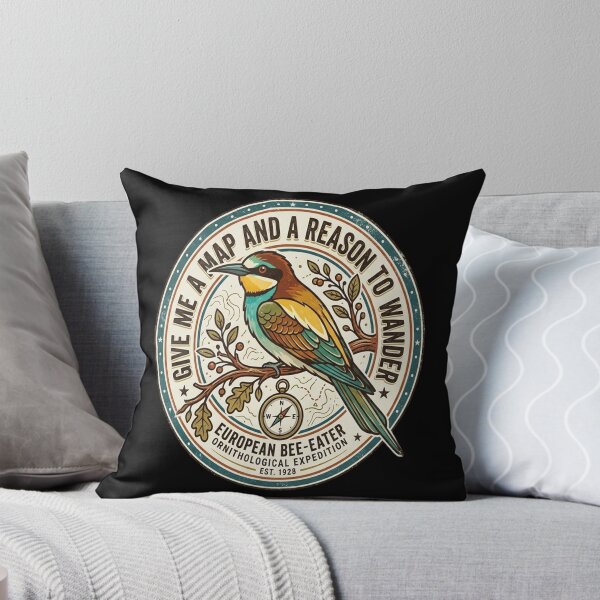 Item preview, European Bee-eater Give Me A Map And A Reason To Wander designed and sold by Max Store.