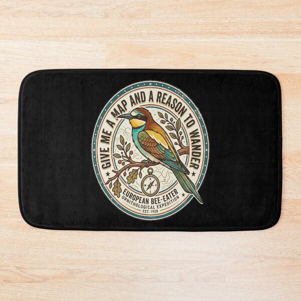 Item preview, European Bee-eater Give Me A Map And A Reason To Wander designed and sold by Max Store.