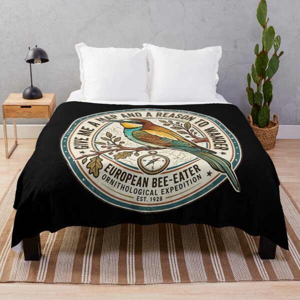 Item preview, European Bee-eater Give Me A Map And A Reason To Wander designed and sold by Max Store.