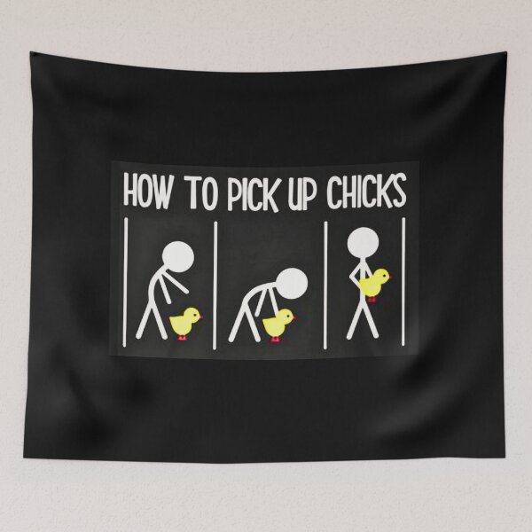 Item preview, How To Pick Up Chicks Dad Jokes designed and sold by Kaibosh21.