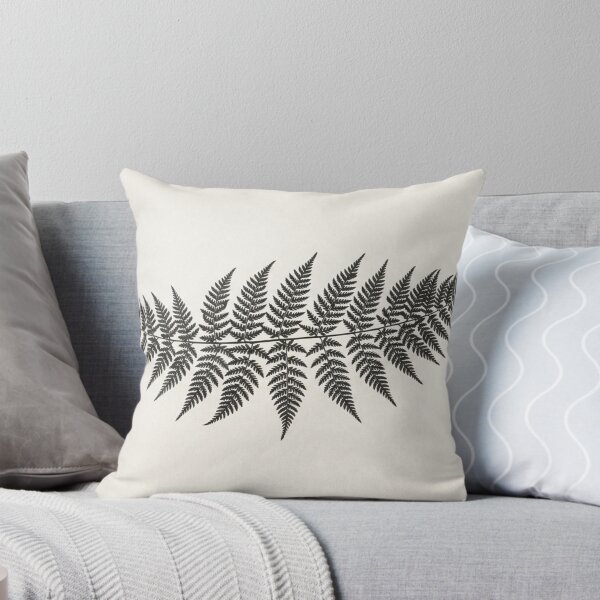 Item preview, Black Fern Frond Botanical Illustration Print designed and sold by Owcomm.