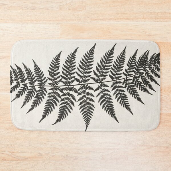 Item preview, Black Fern Frond Botanical Illustration Print designed and sold by Owcomm.