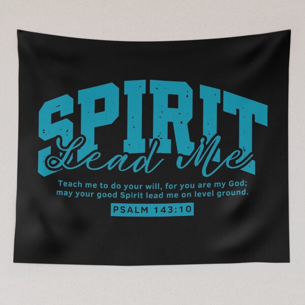 Item preview, Spirit Lead Me - Bible Verse Art designed and sold by MoriaStore.