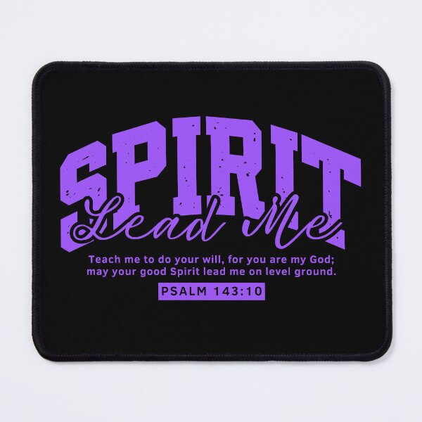 Item preview, Spirit Lead Me - Christian Quotes designed and sold by MoriaStore.