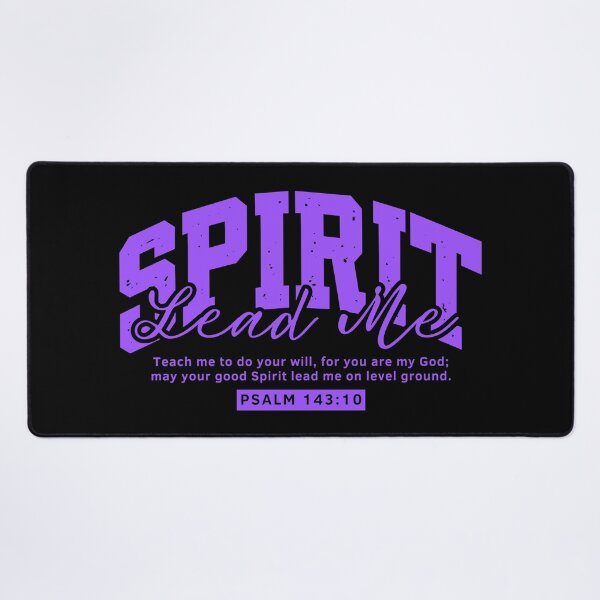 Item preview, Spirit Lead Me - Christian Quotes designed and sold by MoriaStore.