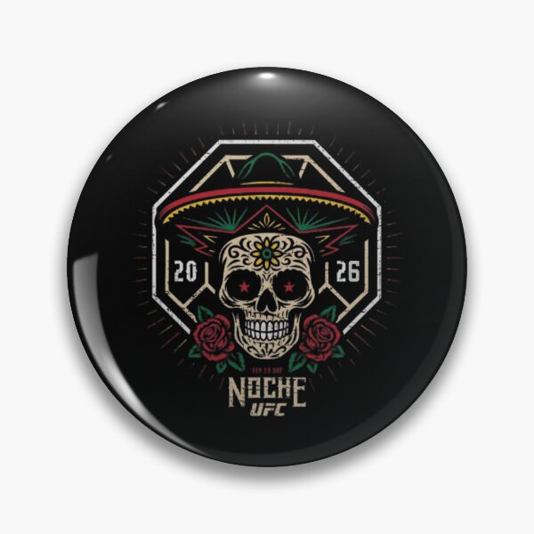 Item preview, UFC Noche 2026 Sugar Skull designed and sold by JeyVel.