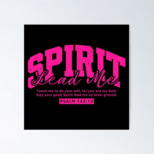 Item preview, Spirit Lead Me - Christian Art designed and sold by MoriaStore.