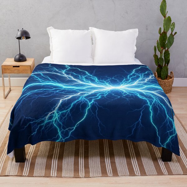 Item preview, Electric Blue Lightning Storm Energy Burst designed and sold by Owcomm.