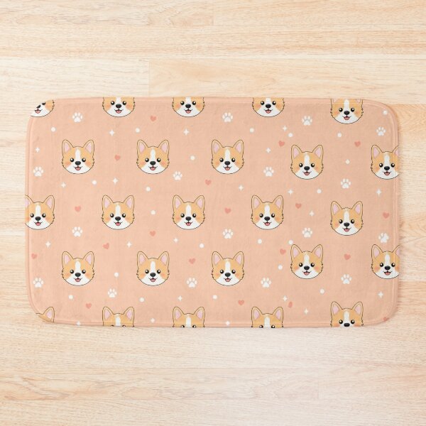 Item preview, Cute Corgi Dog Pattern – Kawaii Puppy Aesthetic designed and sold by itxelaraStudio.
