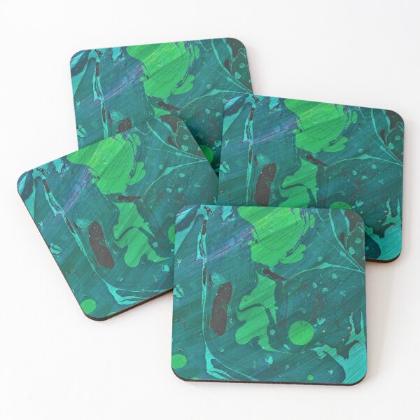 Item preview, Venus 3 Green Fluid Abstract designed and sold by Doug  Siegel.