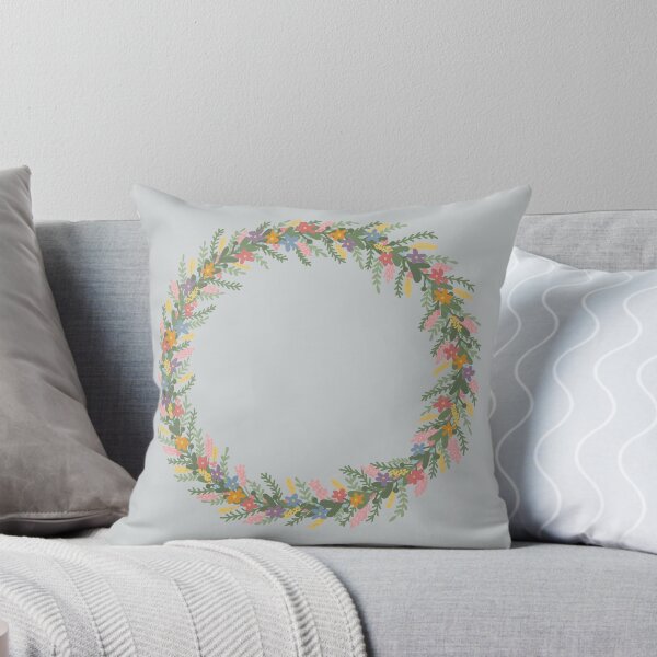 Item preview, Floral wreath designed and sold by Line & Tide.