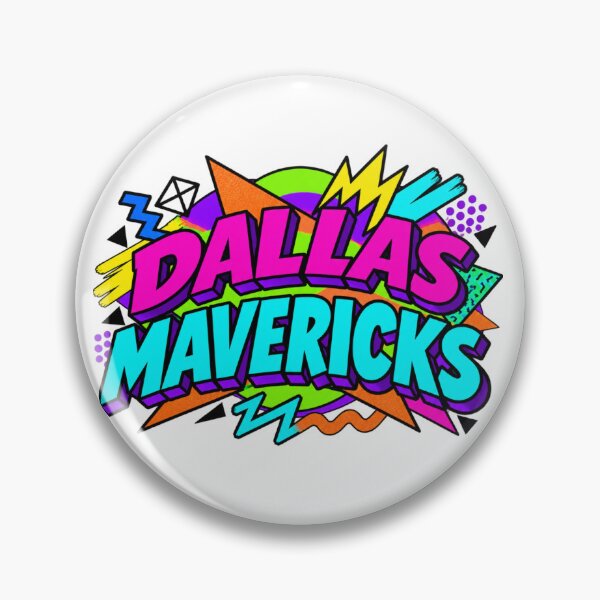 Artikelvorschau, Dallas Mavericks Logo im Retro-Stil der 90er Jahre entworfen und verkauft von 998lc.
