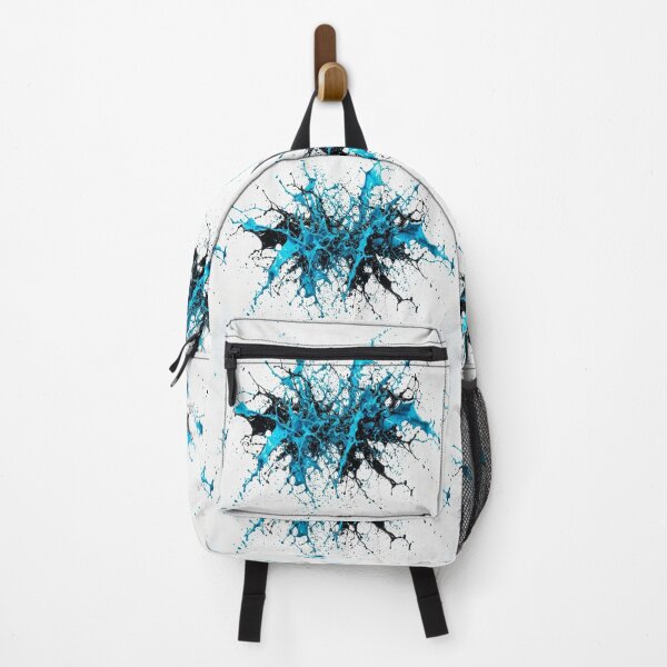 Item preview, Vibrant Blue And Black Paint Splash designed and sold by Owcomm.