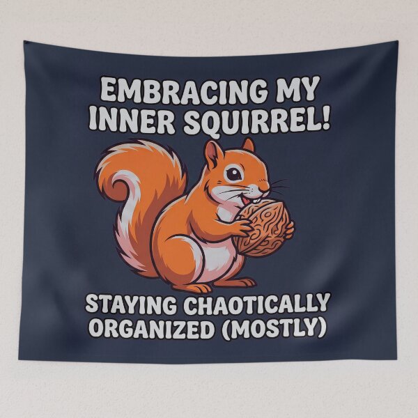 Item preview, Embrace The Chaos: Inner Squirrel Mode designed and sold by Pickmash.
