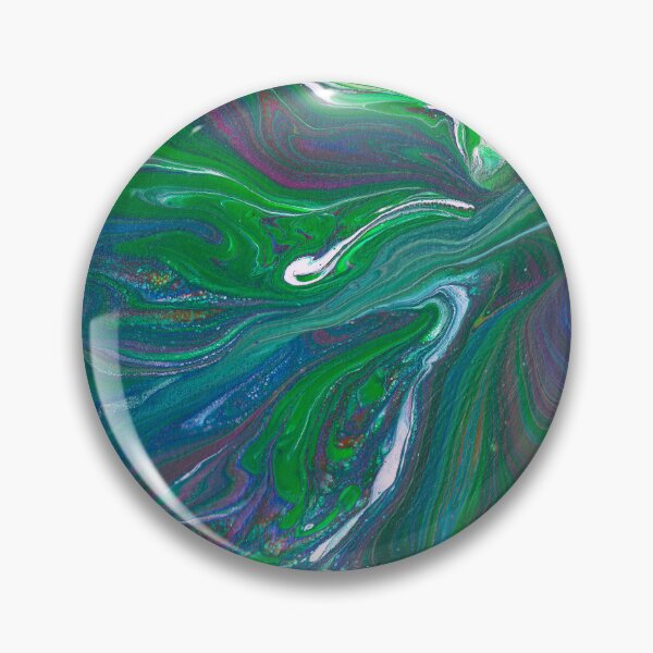 Item preview, Warm Ride Soothing Green Blue Abstract designed and sold by Doug  Siegel.