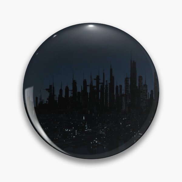 Item preview, Dark Future City Skyline at Night designed and sold by Owcomm.
