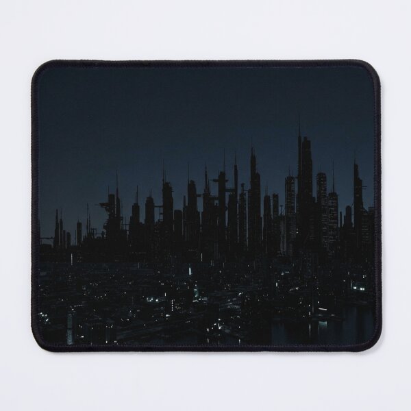 Item preview, Dark Future City Skyline at Night designed and sold by Owcomm.