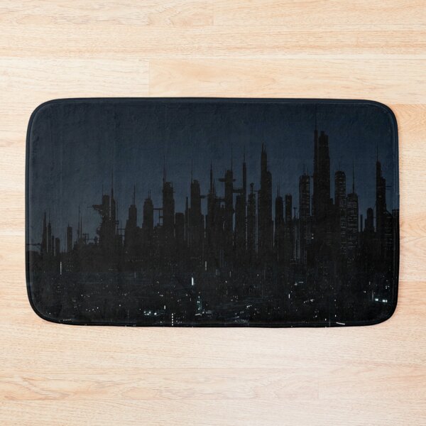 Item preview, Dark Future City Skyline at Night designed and sold by Owcomm.