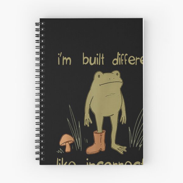 Item preview, I'm Built Different Like Incorrectly I Think Frog designed and sold by LASTIQUE-dd.