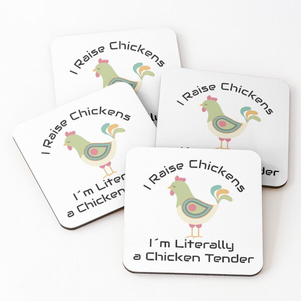 Item preview, I Raise Chickens Im Literally a Chicken Tender, Funny Chicken,  Chicken Owner designed and sold by aponwao.