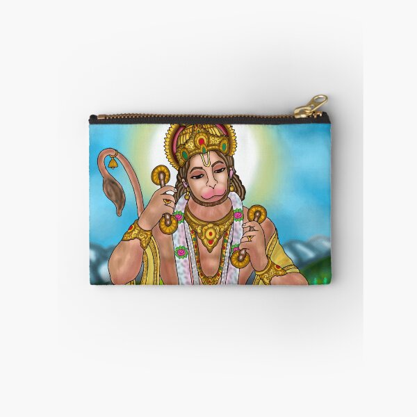 Artikelvorschau, Digitale Zeichnung von Hanuman | Andachtsbild des Hindu-Gottes Hanuman entworfen und verkauft von Harshit_Digital_Arts.
