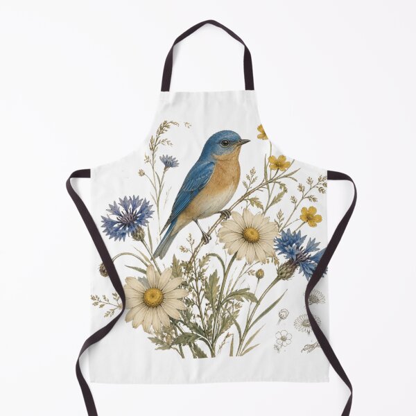 Item preview, Bluebird Wildflower designed and sold by VaneDesings.