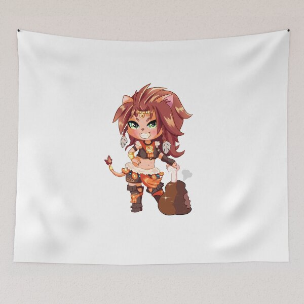 Item preview, Chibi Wuk Lamat Final Fantasy XIV designed and sold by Sephira's sticker shop.