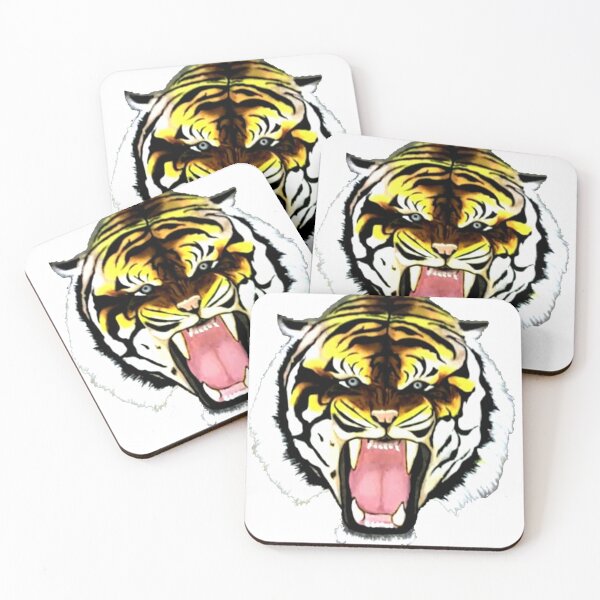 Item preview, Jeffs Angry tiger designed and sold by Julie LeClair.