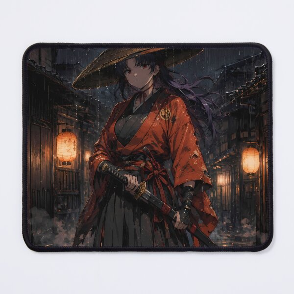 Item preview, Misato Katsuragi Neon Genesis Evangelion Rainy Samurai Alley designed and sold by mildaclairmo.