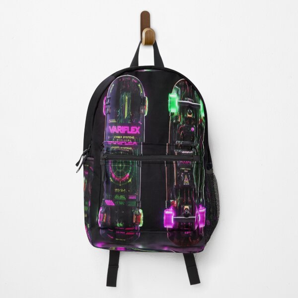 Item preview, Cyberpunk Skateboard Concept - Front & Back Tech View designed and sold by JMAVILA ART.
