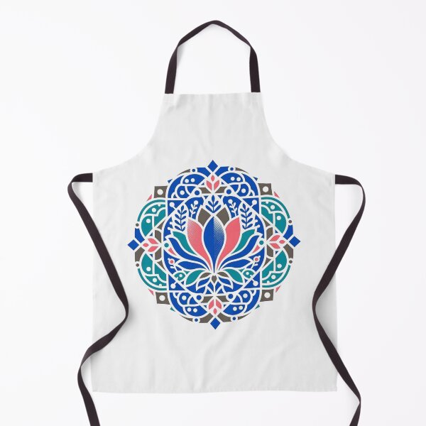 Item preview, Blue Lotus Mandala Sacred Geometry Pattern designed and sold by Owcomm.