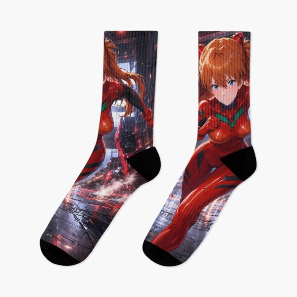 Item preview, Asuka Langley Soryu Neon Genesis Evangelion Launch Run designed and sold by mildaclairmo.