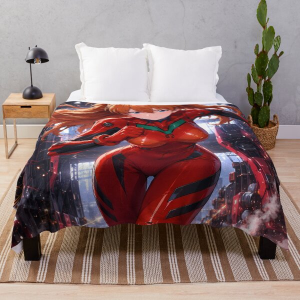 Item preview, Asuka Langley Soryu Neon Genesis Evangelion Launch Run designed and sold by mildaclairmo.