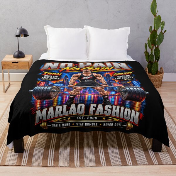 Item preview, No Pain No Gain Marlaq Fashion Gym Streetwear designed and sold by Marlaq fashion .