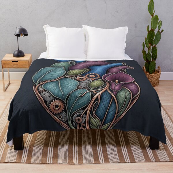 Item preview, Mechanical Botanical Heart Anatomical Illustration designed and sold by Owcomm.