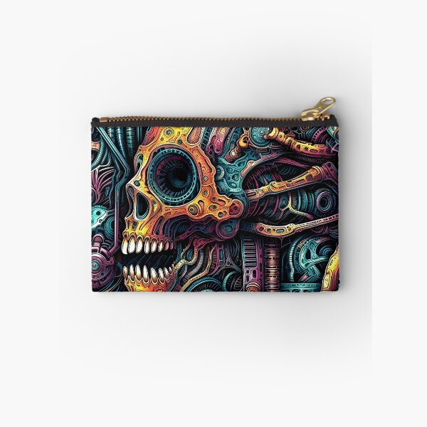 Item preview, Imaginary Fantasy Surreal Sci-Fi Colorful Robot Skull Design designed and sold by DEC02.